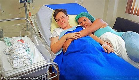 She just couldn't believe it had happened this time. Transgender man gives birth to a baby by transgender woman ...