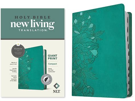 Nlt Compact Giant Print Bible Filament Enabled Edition Red Letter