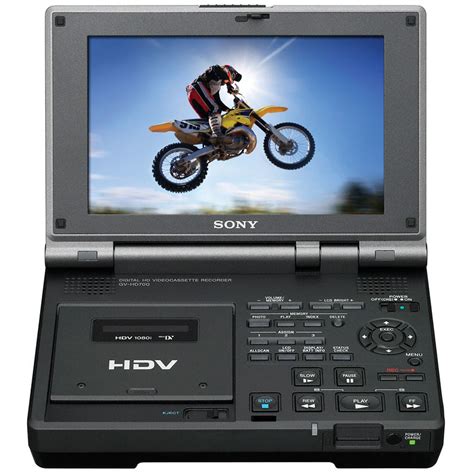 The four companies formed the hdv consortium in september 2003. Sony GV-HD700 HDV Video Walkman VCR GVHD700/1 B&H Photo Video
