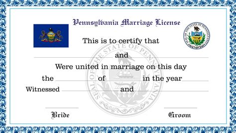 pennsylvania marriage license license lookup