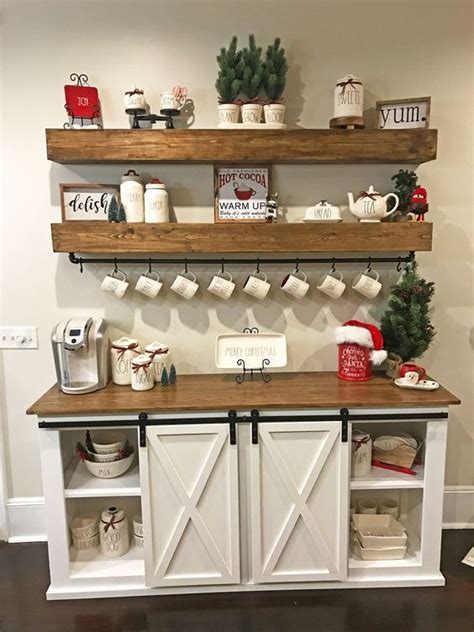 Best of all, having this mini kitchen meets home coffee bar in an upstairs hallway saves the occupants from having to make trips up and down to the main kitchen. Pin on Furniture - Bar
