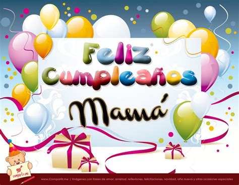 Tarjetas De Cumpleaños Para Felicitar A MamÁ 2016