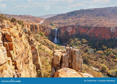 The Elands River Waterfall At Waterval Boven In Mpumalanga South