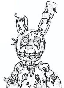 Springtrap Drawing At Getdrawings Free Download