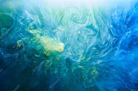 Premium Photo Abstract Blue Ocean Background Underwater Swirling