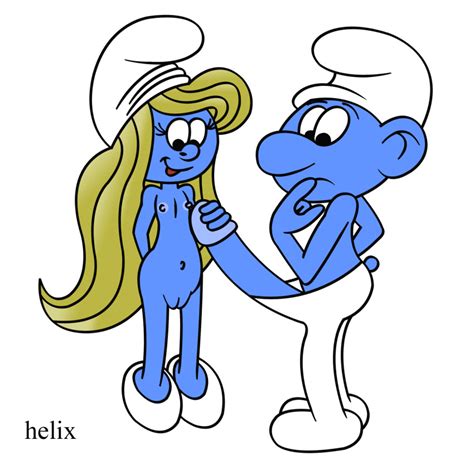 Rule 34 Helix Smurfette Tagme The Smurfs 1300756