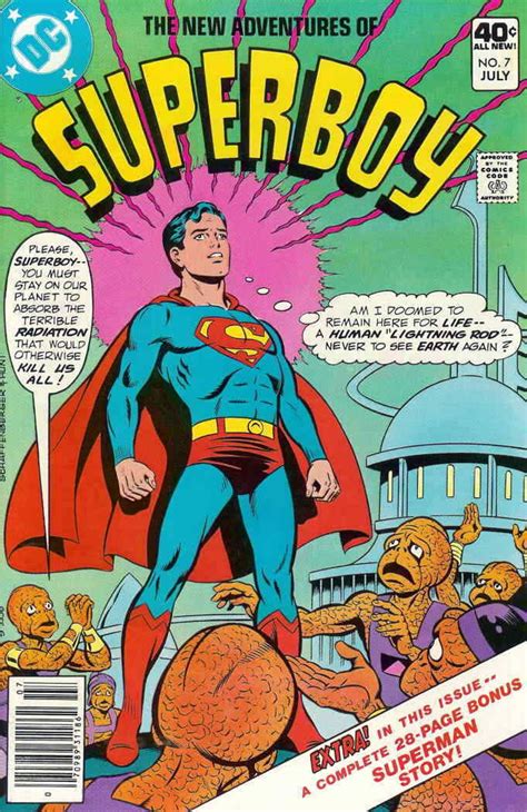 New Adventures Of Superboy The 7 Vg Dc Low Grade Comic We