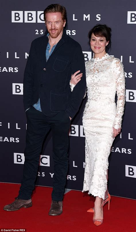 Damian Lewis And Wife Helen Mccrory Hit The Red Carpet For Star Studded