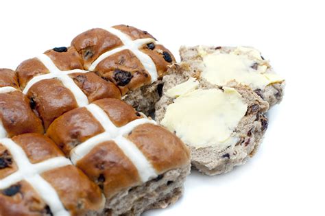 Spicy Easter Hot Cross Buns Creative Commons Stock Image