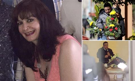 Pictured School Teacher Is Laid To Rest After She Was Shot Dead By An