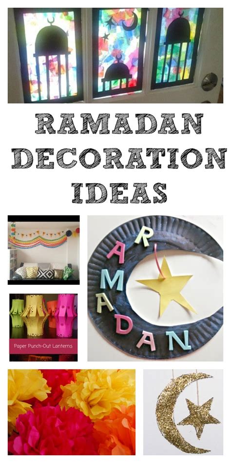 Ramadan Decorations And Calendars In The Playroom