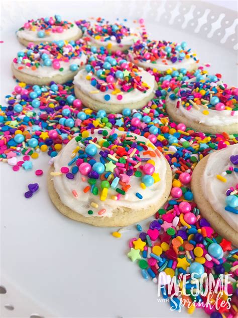 The Most Awesome Ever Sugar Cookies Awesome With Sprinkles Baking
