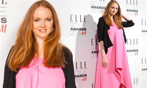 Lily Cole Suffers A Fashion Fail As She Swamps Her Figure In Voluminous