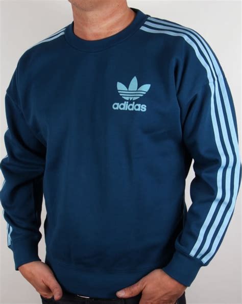 Adidas Originals Adicolour Sweatshirt Shadow Blueclear Bluejumper