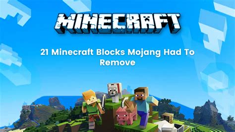 21 Minecraft Blocks Mojang Had To Remove BrightChamps Blog
