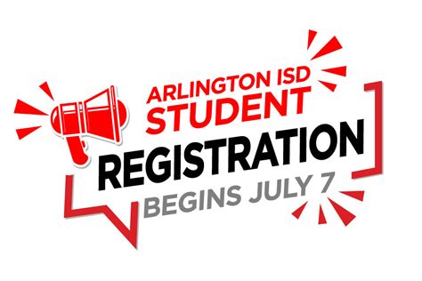 Student Registration Opens July 7 2021 Arlington Isd