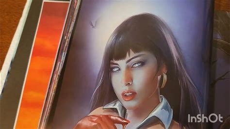 Vampirella 50th Anniversary Artbook Flipthrough Youtube