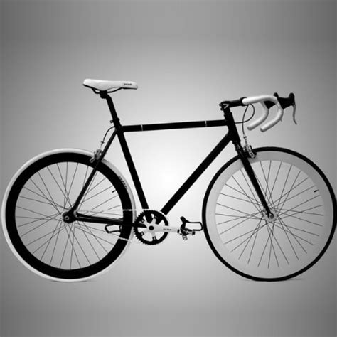 Forever Fixie Track Single Speed Bike With Deep V Wheels Bikes By