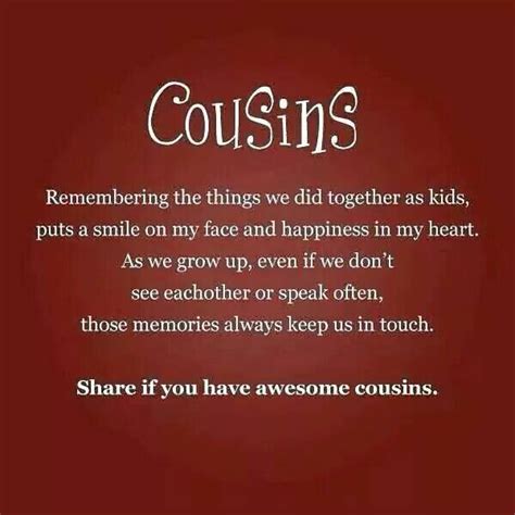 Pin By Anne Grimm On My Kinda Thoughts Cousin Quotes Best Cousin