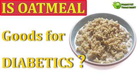 Don't have time to cook in the a.m.? Is Oatmeal Good for Diabetics? - YouTube