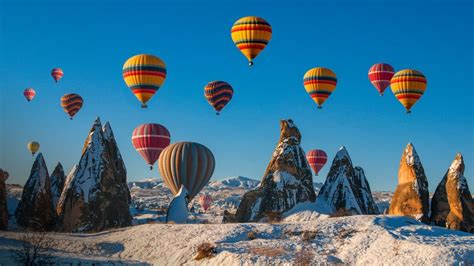 Hot Air Ballooning In Cappadocia Central Anatolia Of Turkey Windows