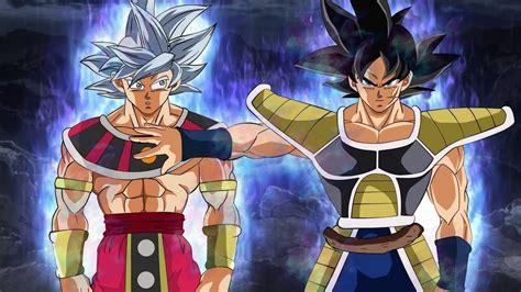 God Of Destruction Goku Goes Back In Time And Meets Bardock Dragon