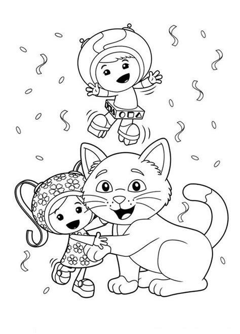 Moreover, the way to learn about the lesson can be so fun too, just like the one shown in a tv series that is called as team umizoomi. Milli Is Kitten Love In Team Umizoomi Coloring Page ...