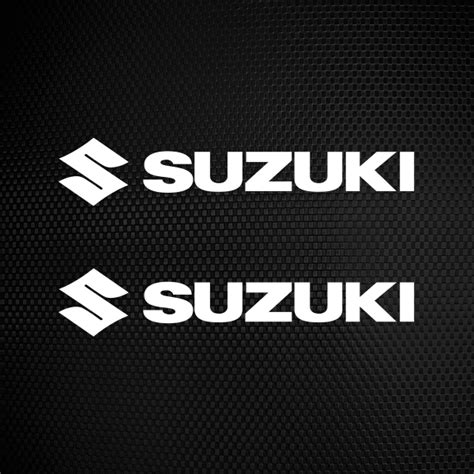 Simple Color Vinyl Suzuki Logo Stickers Factory
