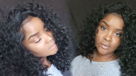 Hope this video was helpful! $12 OUTRE HALF WIG FRENCH | BOMB CURLY UNIT + NO LEAVE OUT ...