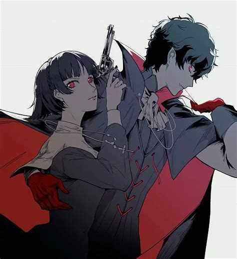Makoto And Joker For You Rpersona5