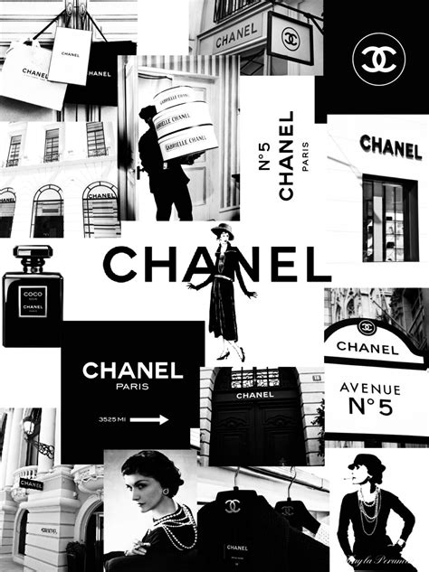 Collage By Kaylaper123 💕 Coco Chanel Wallpaper Chanel Wallpapers