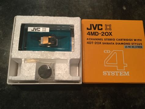 Price Drop JVC 4MD 20X Cartridge With Shibata Diamond Stylus For Sale