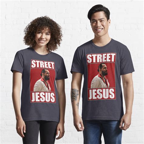 Street Jesus Jorge Masvidal T Shirt For Sale By Ryantony1 Redbubble Super Necessary T