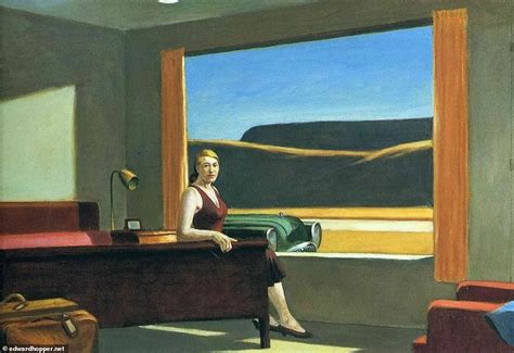 Museum Re Creates Edward Hopper S Motel Room Painting And Lets People Sleep In It Daily Mail