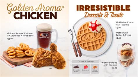 Here you have access to everything on your doorstep: Here's the official A&W Restaurant menu so you can decide ...