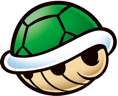 Filegreen Shell 2d Shadedpng Super Mario Wiki The Mario Encyclopedia