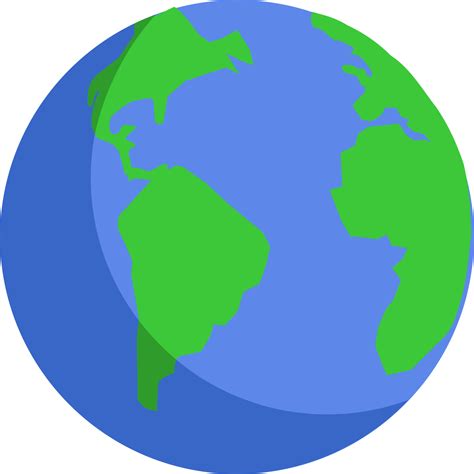 Earth Western Hemisphere Transparent Backgroundpng