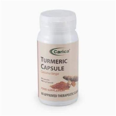 Turmeric Capsule Curcuma Longa Mg Per Capsule Shopee Philippines