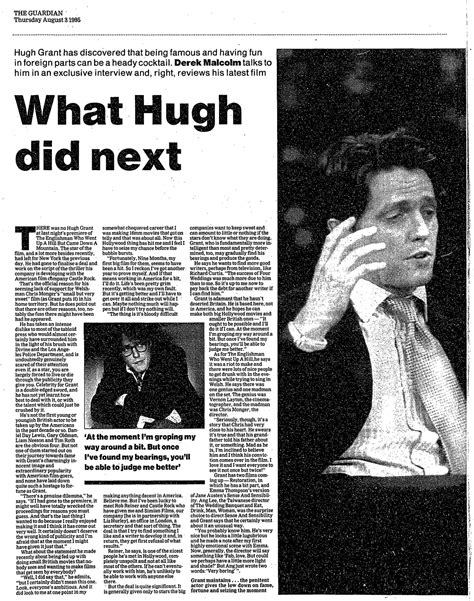 Its Twenty Years Since Hugh Grant Was Arrested With A Sex Worker Film The Guardian