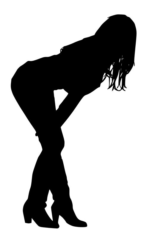 30 Woman Silhouettes Png Transparent 566