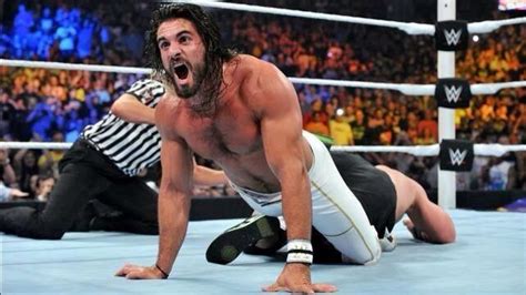 Rollins Reversing The Figure 4 Leg Lock John Cena Seth Rollins