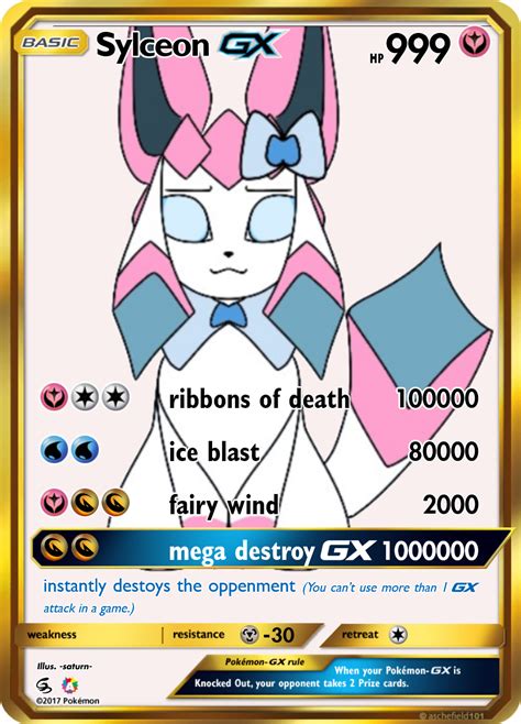 Sylceon Card Blank Template Imgflip