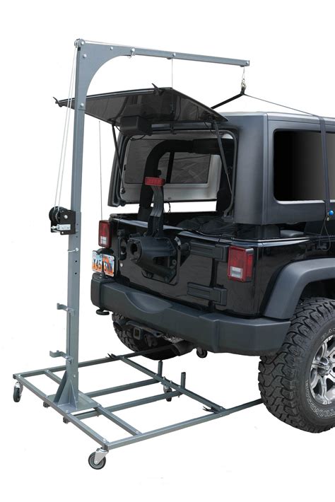Jeep Wrangler Hardtop Hoist Cart