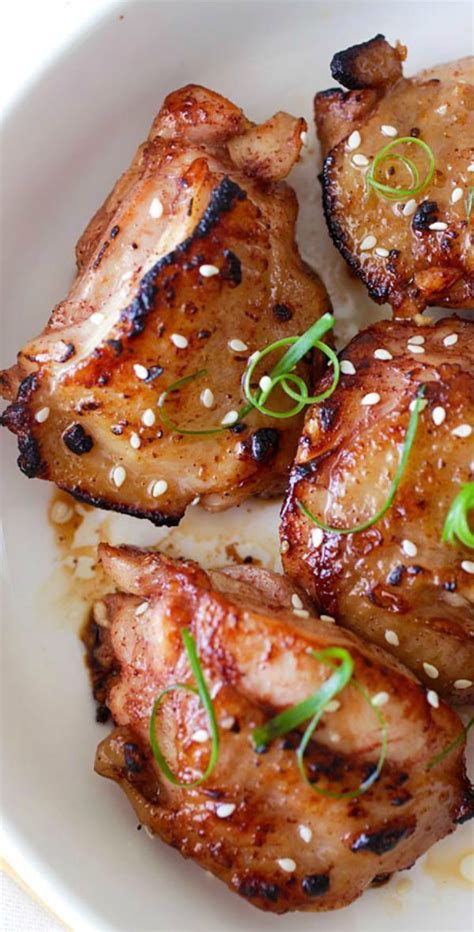 Sticky, sweet, spicy, and crispy asian chicken wings are perfect party fare! Asian Five-Spice Chicken - deeply flavorful and moist pan-fried skillet chicken marinated with ...