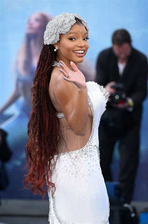 Halle Baileys Best Outfits From The Little Mermaid Press Tour