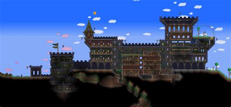 Terraria Castle By Naughty Uk On Deviantart