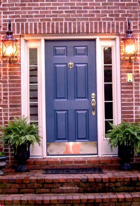 10 Door Colors For Brick House