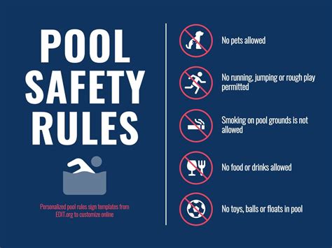 Swimming Pool Safety Rules And Regulations