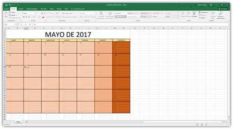 Descargar Calendario En Excel Free Imagesee Vrogue Co