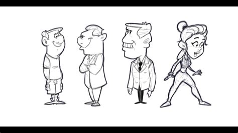 Cartoon Sketching Character Design Practice How To Draw Cartoons